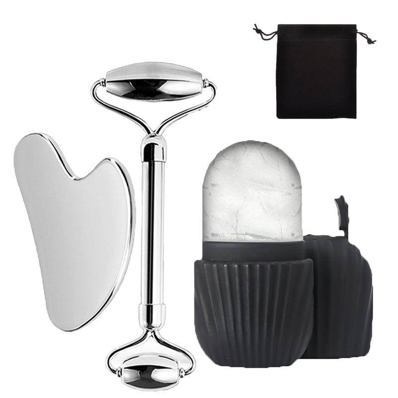 Ice Facial Glow — Roller & Gua Sha