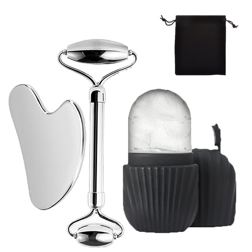 Ice Facial Glow — Roller & Gua Sha